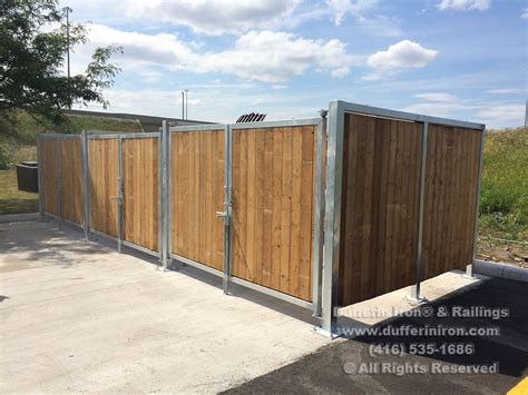 metal garbage enclosures|residential trash enclosures.